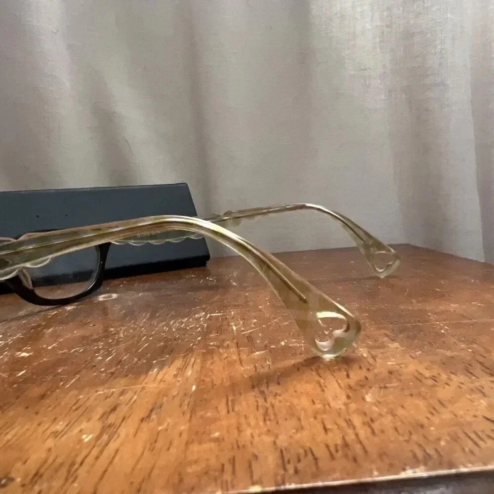 BETSEY JOHNSON WOMENS‎ EYEGLASSES Gone gingham BJ067 52-17-140 MM - Picture 6 of 12